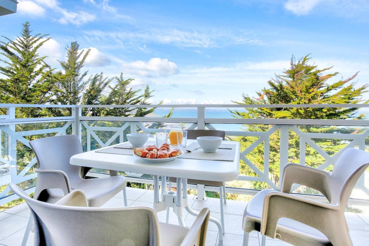 Le Vent Marin - Magnifique Vue Mer เปลเนิฟ-วัล-อ็องเดร ภายนอก รูปภาพ