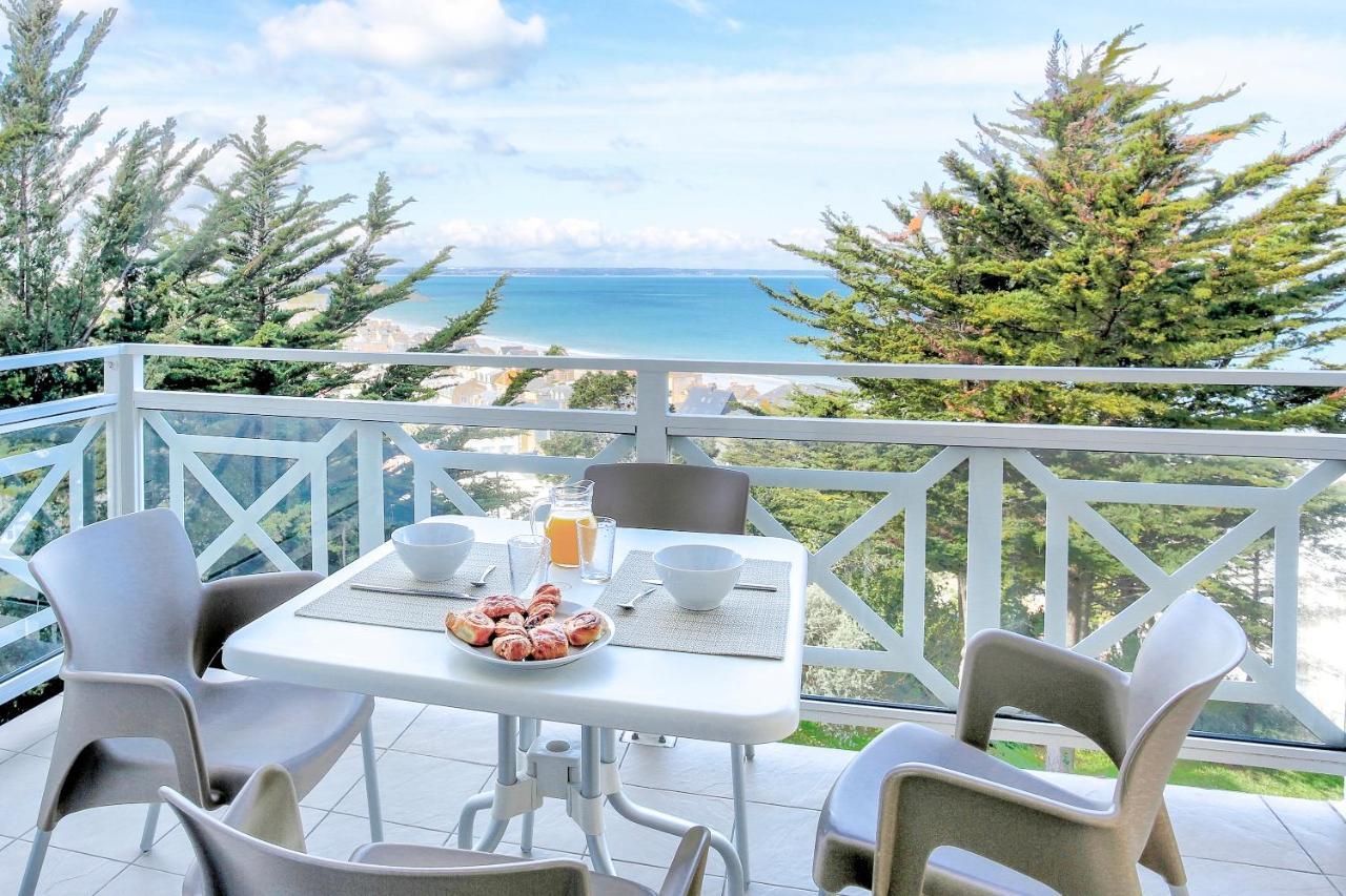 Le Vent Marin - Magnifique Vue Mer เปลเนิฟ-วัล-อ็องเดร ภายนอก รูปภาพ